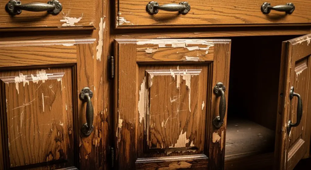Damaged wooden surfaces: the trick to cleaning and polishing them: as good as new.
