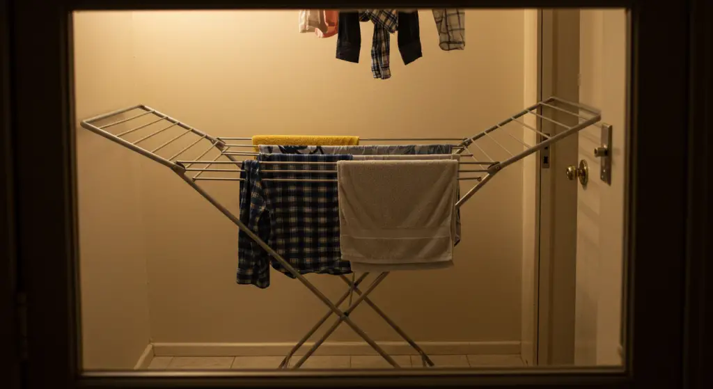 Hang laundry out the Japanese way to avoid ironing: save a lot of money.